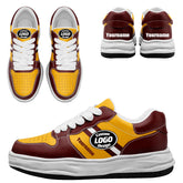 Custom Red Yellow Washington Shoes Personalized Sneaker FN032-D020389-31
